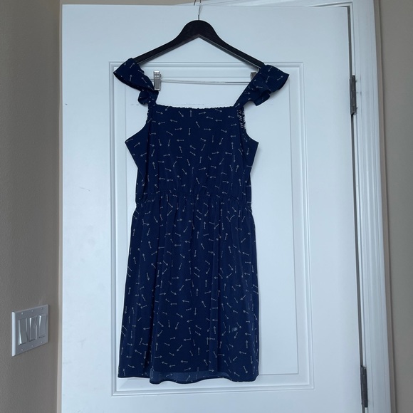 Cute Navy Arrow Dress - Picture 2 of 2